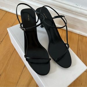 THE ROW bare sandal black 40.5